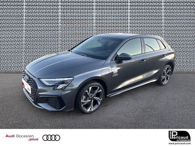Gris daytona nacré Utilisé 2024 Audi A3 Sportback e-tron S-Line Berline | 41 900 € (Prix cher) - Image 1/4