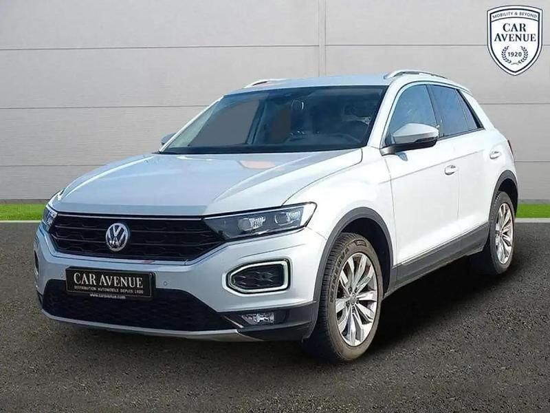 Blanc Utilisé 2019 VW T-Roc LOUNGE SUV | 17 490 € (Prix juste) - Image 1/4