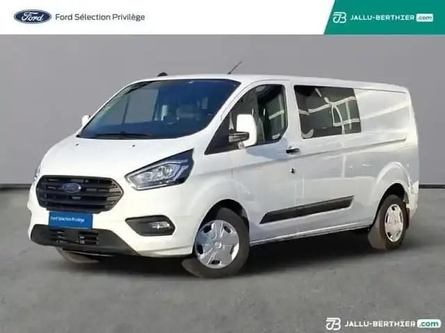 Blanc glacier Occasion 2023 Ford Transit Custom Business Edition Berline | 29 990 € (Prix juste) - Image 1/4