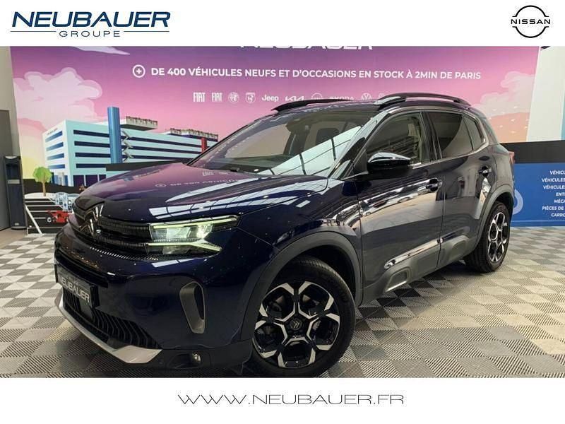 Bleu eclipse Utilisé 2022 Citroën C5 Aircross PureTech SUV | 20 990 € (Bon prix) - Image 1/4
