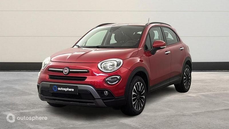 Rouge Occasion 2021 Fiat 500X Cross SUV | 16 999 € (Prix juste) - Image 1/4
