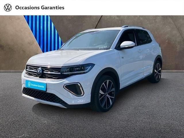 Blanc Utilisé 2024 VW T-Cross R-line SUV | 26 690 € (Prix juste) - Image 1/4