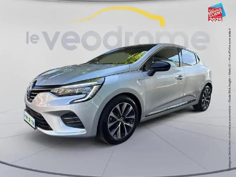 Gris Utilisé 2023 Renault Clio V Techno Berline | 15 499 € (Bon prix) - Image 1/4
