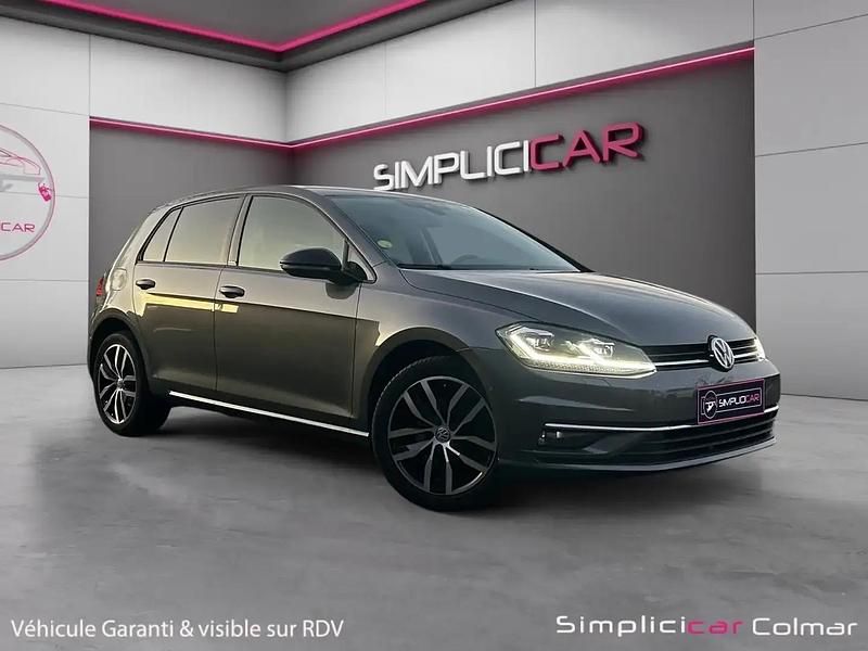 Gris Utilisé 2019 VW Golf VII IQ Drive Break | 17 980 € (Prix juste) - Image 1/4