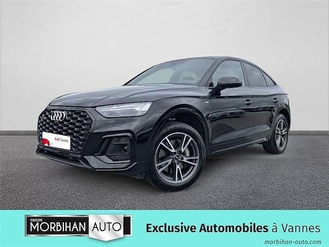 Noir mythe métallisé Utilisé 2022 Audi Q5 S-Line SUV | 47 490 € (Prix juste) - Image 1/4
