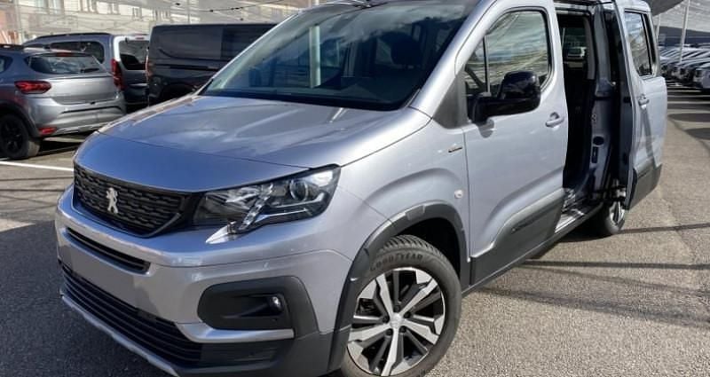 Gris Utilisé 2020 Peugeot Rifter GT-line Monospace | 19 500 € (Prix juste) - Image 1/4