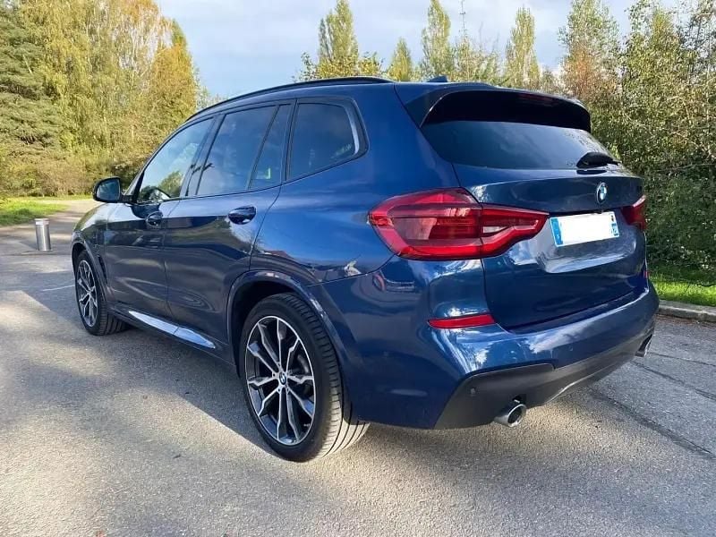 Bleu Utilisé 2019 BMW X3 Sport Line SUV | 41 990 € (Prix juste) - Image 1/4