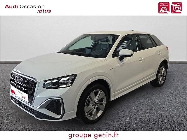 Blanc ibis Utilisé 2022 Audi Q2 S-Line SUV | 25 890 € (Prix juste) - Image 1/4