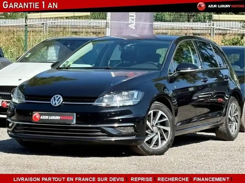 Noir Utilisé 2018 VW Golf VII Sound Berline | 15 490 € (Bon prix) - Image 1/4