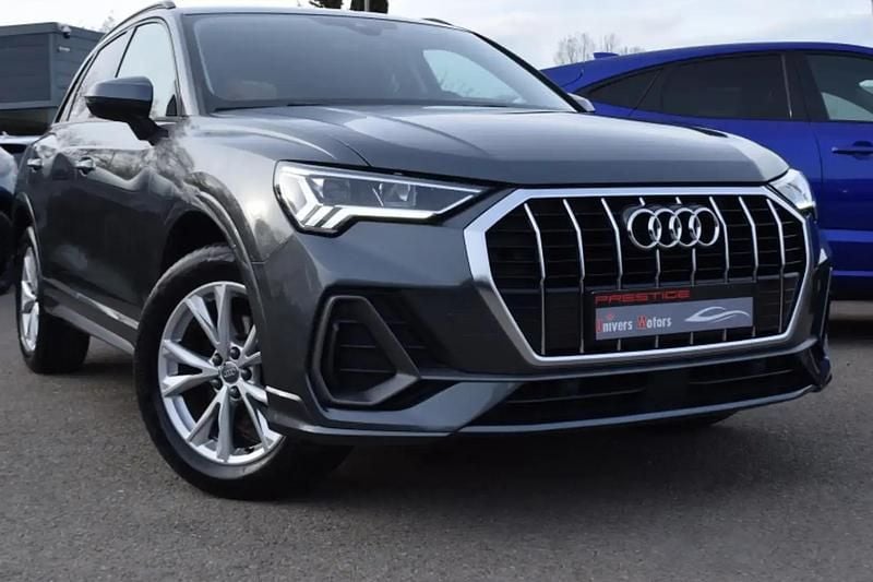 Gris Utilisé 2019 Audi Q3 S-Line SUV | 29 900 € (Bon prix) - Image 1/4