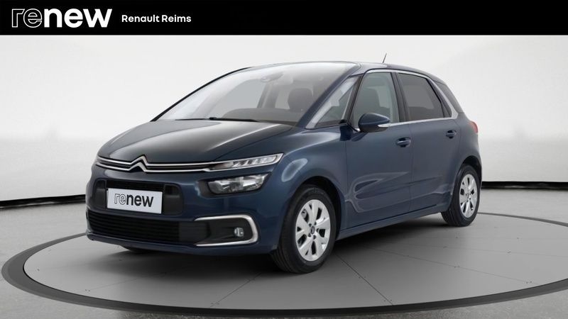 Bleu forêt (n) Utilisé 2020 Citroën C4 SpaceTourer Feel Monospace | 16 999 € (Prix juste) - Image 1/4