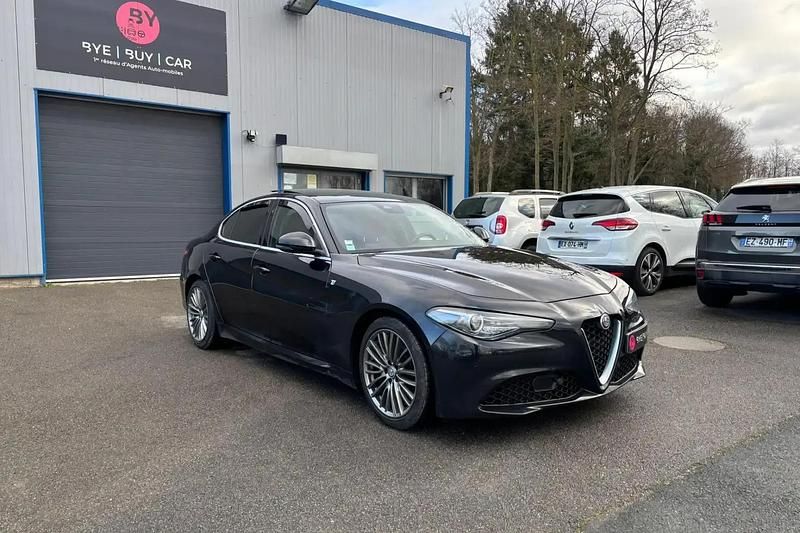 Occasion Alfa Romeo Giulia Ti 190 ch (139 kW) 2020 Noir Berline