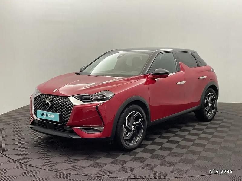 Rouge Utilisé 2021 DS Automobiles DS3 Crossback E-Tense Grand Chic SUV | 19 980 € (Prix assez cher) - Image 1/4
