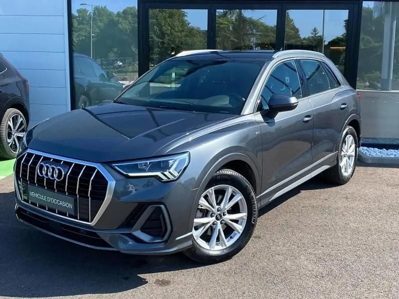 Gris Occasion 2021 Audi Q3 S-Line SUV | 33 500 € (Prix assez cher) - Image 1/4