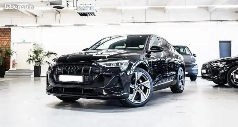 Noir Utilisé 2022 Audi e-tron Sportback S-Line SUV | 38 990 € (Bon prix) - Image 1/4