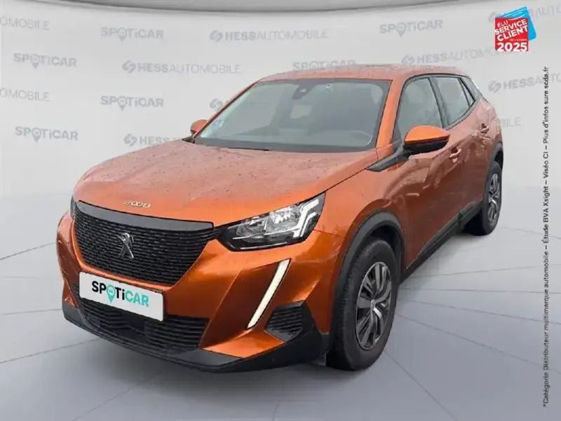 Orange Utilisé 2021 Peugeot 2008 Active SUV | 14 499 € (Bon prix) - Image 1/4