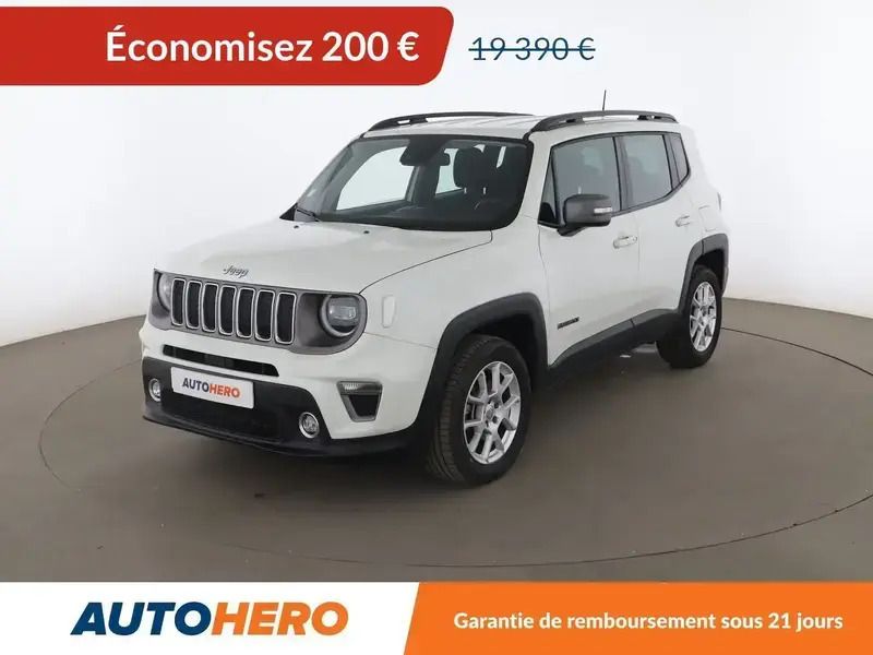 Blanc Utilisé 2020 Jeep Renegade Limited SUV | 19 190 € (Super prix) - Image 1/2