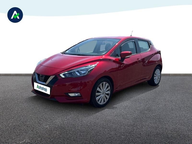 Rouge Utilisé 2019 Nissan Micra N-Connecta Citadine | 11 900 € (Prix juste) - Image 1/4