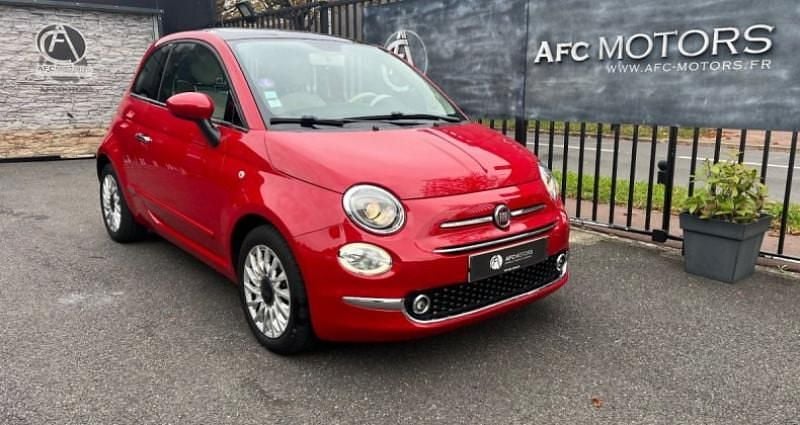 Rouge Utilisé 2018 Fiat 500 Lounge Berline | 12 490 € (Bon prix) - Image 1/4