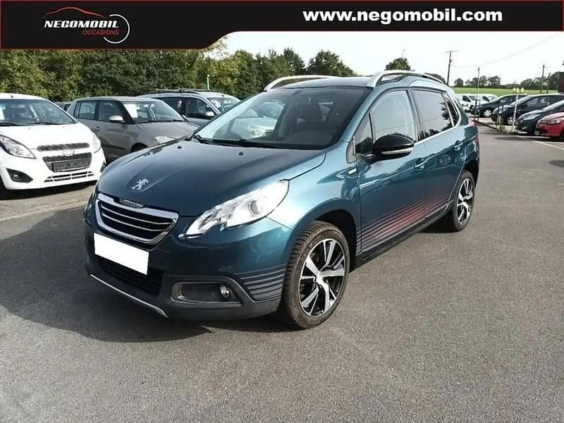 Bleu Utilisé 2015 Peugeot 2008 SUV | 10 990 € (Prix juste) - Image 1/4