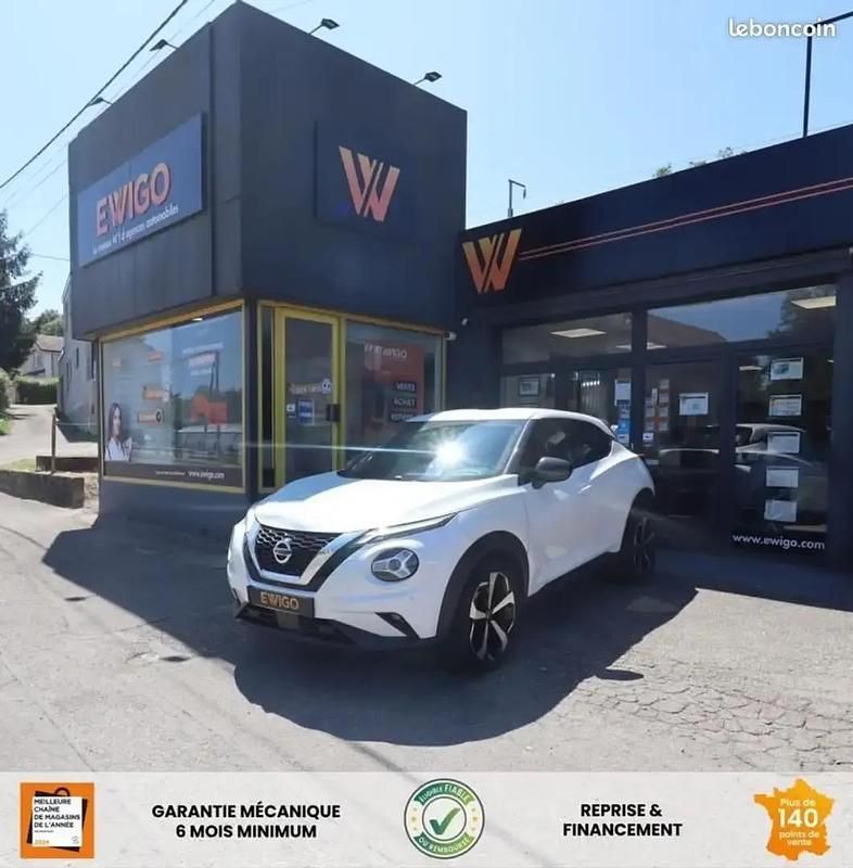 Blanc Utilisé 2021 Nissan Juke Tekna SUV | 15 989 € (Prix juste) - Image 1/4
