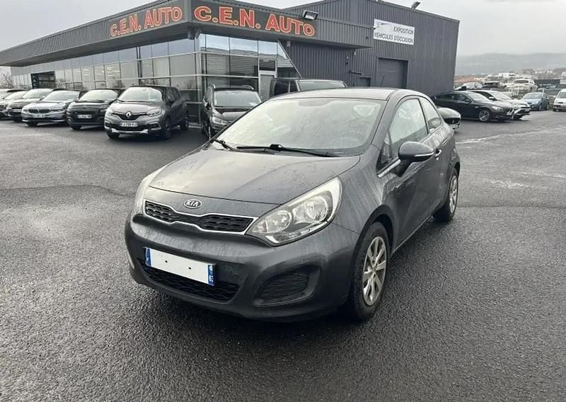 Gris Occasion 2012 Kia Rio Style Berline | 5 990 € (Prix juste) - Image 1/4
