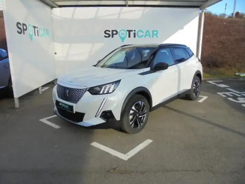 Blanc Utilisé 2021 Peugeot e-2008 GT SUV | 20 790 € (Prix juste) - Image 1/4