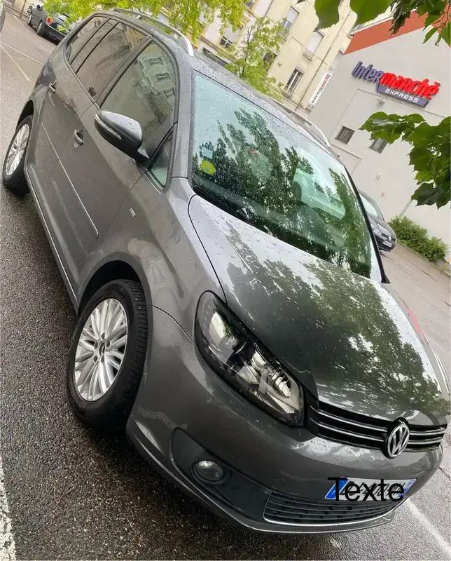Gris Utilisé 2014 VW Touran Cup Monospace | 10 900 € - Image 1/4