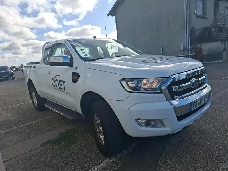 Blanc Utilisé 2019 Ford Ranger Sport Pick-up | 17 600 € - Image 1/4