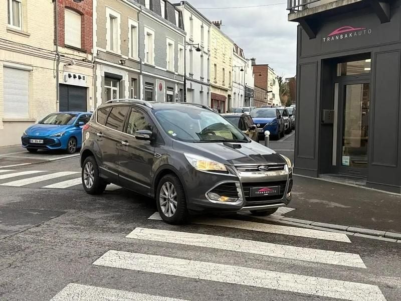 Gris Occasion 2016 Ford Kuga Titanium SUV | 13 990 € (Super prix) - Image 1/4
