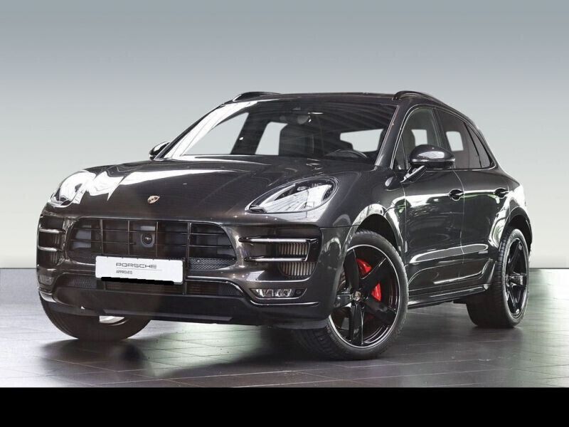 Gris Utilisé 2018 Porsche Macan Turbo SUV | 80 990 € - Image 1/4