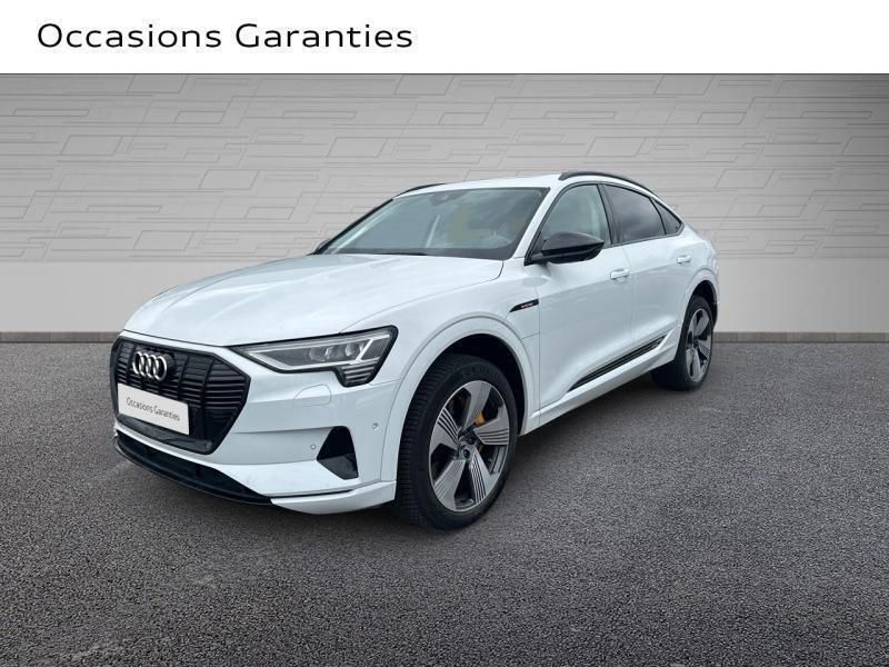 Blanc Utilisé 2020 Audi e-tron Sportback SUV | 41 490 € (Prix assez cher) - Image 1/3
