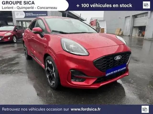Occasion Ford Puma ST-Line X 2024 Rouge fantastic métallisée premium SUV