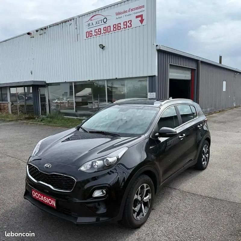 Gris Utilisé 2019 Kia Sportage 2 SUV | 14 999 € (Bon prix) - Image 1/4