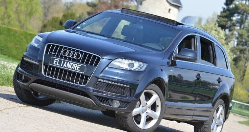 Bleu Utilisé 2010 Audi Q7 S-Line SUV | 22 990 € (Prix juste) - Image 1/4