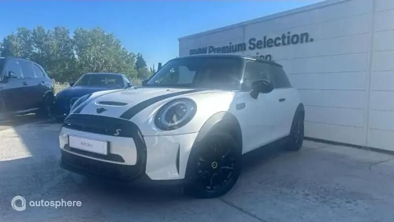 Blanc Utilisé 2023 Mini Cooper SE Premium Plus Citadine | 22 299 € (Prix juste) - Image 1/4