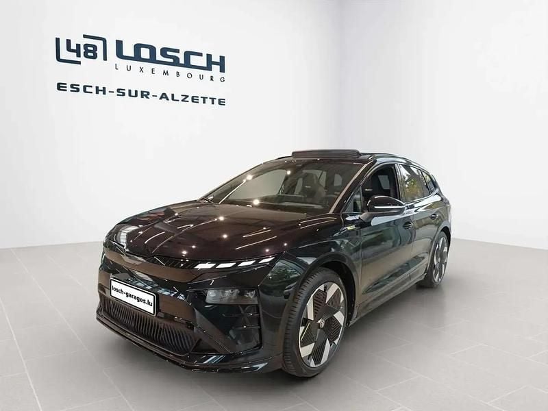 Noir Utilisé 2025 Skoda Enyaq iV RS SUV | 52 810 € (Bon prix) - Image 1/4