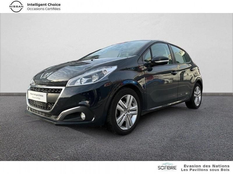 Gris Utilisé 2019 Peugeot 208 Signature Sky Citadine | 7 890 € (Bon prix) - Image 1/4