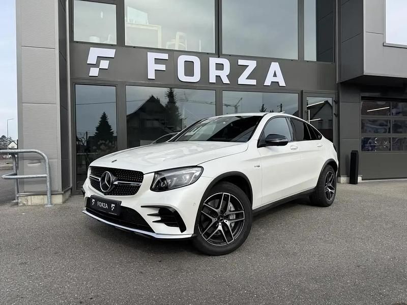Blanc Occasion 2018 Mercedes GLC43 AMG AMG Coupé | 51 990 € (Prix juste) - Image 1/4