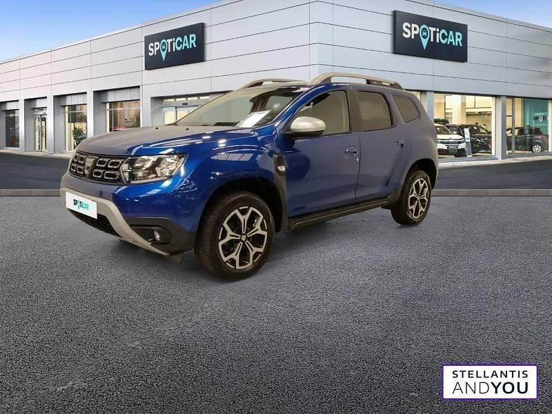 Bleu Occasion 2020 Dacia Duster Prestige SUV | 16 390 € (Prix juste) - Image 1/4