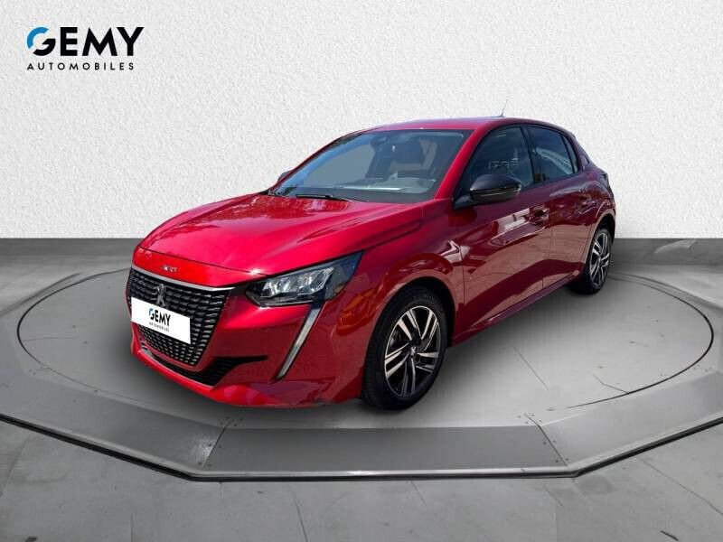 Rouge Utilisé 2023 Peugeot 208 Allure Citadine | 17 280 € (Prix juste) - Image 1/4