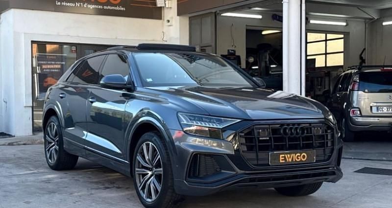 Gris Occasion 2020 Audi Q8 S-Line SUV | 42 990 € (Bon prix) - Image 1/4