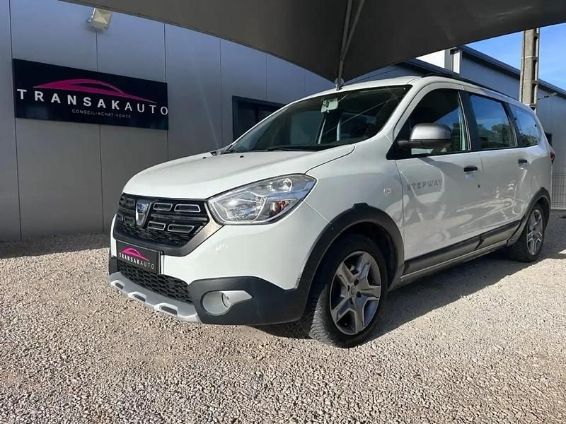 Blanc Occasion 2019 Dacia Lodgy Monospace | 13 490 € (Prix juste) - Image 1/4