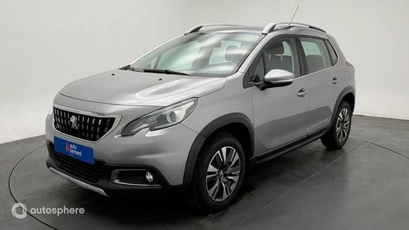Gris Utilisé 2018 Peugeot 2008 Allure SUV | 8 380 € (Prix juste) - Image 1/4