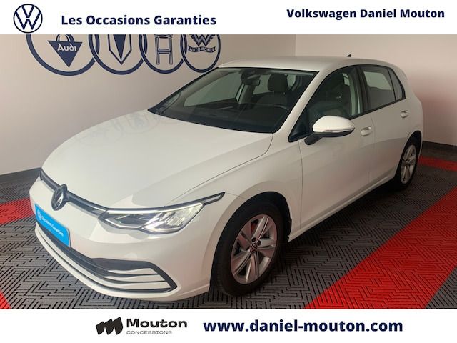 Blanc Utilisé 2023 VW Golf VIII Life Berline | 21 700 € (Prix juste) - Image 1/2