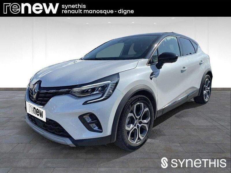 Blanc Utilisé 2022 Renault Captur Intens SUV | 19 490 € (Prix juste) - Image 1/3