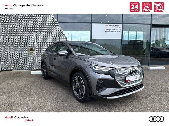 Gris typhon métallisé Nouvelle 2025 Audi Q4 Sportback e-tron Advanced SUV | 69 900 € (Prix assez cher) - Image 1/4