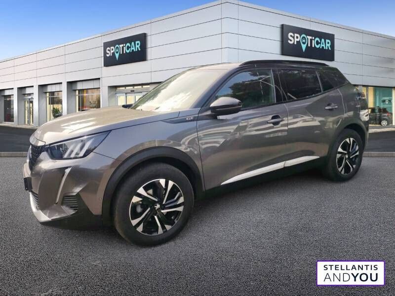 Gris Utilisé 2023 Peugeot 2008 GT SUV | 20 790 € (Prix juste) - Image 1/4