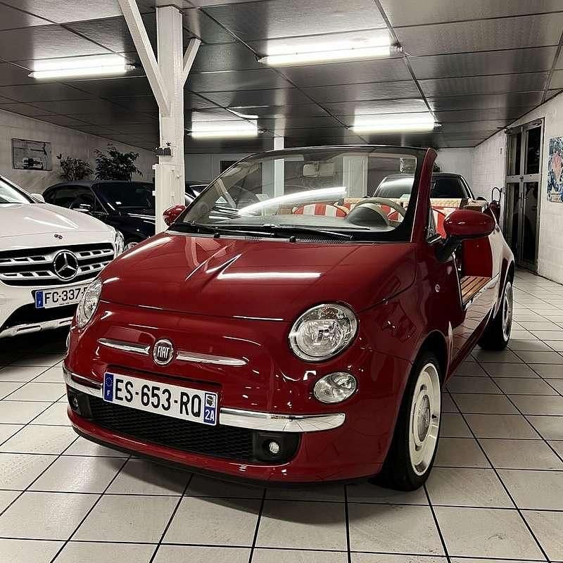 Occasion Fiat 500C 69 ch (50 kW) 2009 Rouge Cabriolet