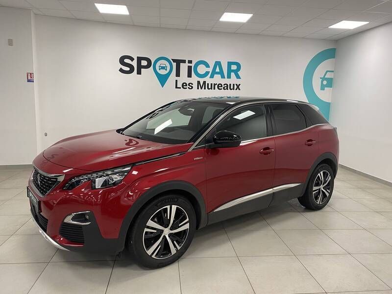 Rouge Utilisé 2019 Peugeot 3008 S SUV | 17 990 € (Prix juste) - Image 1/3